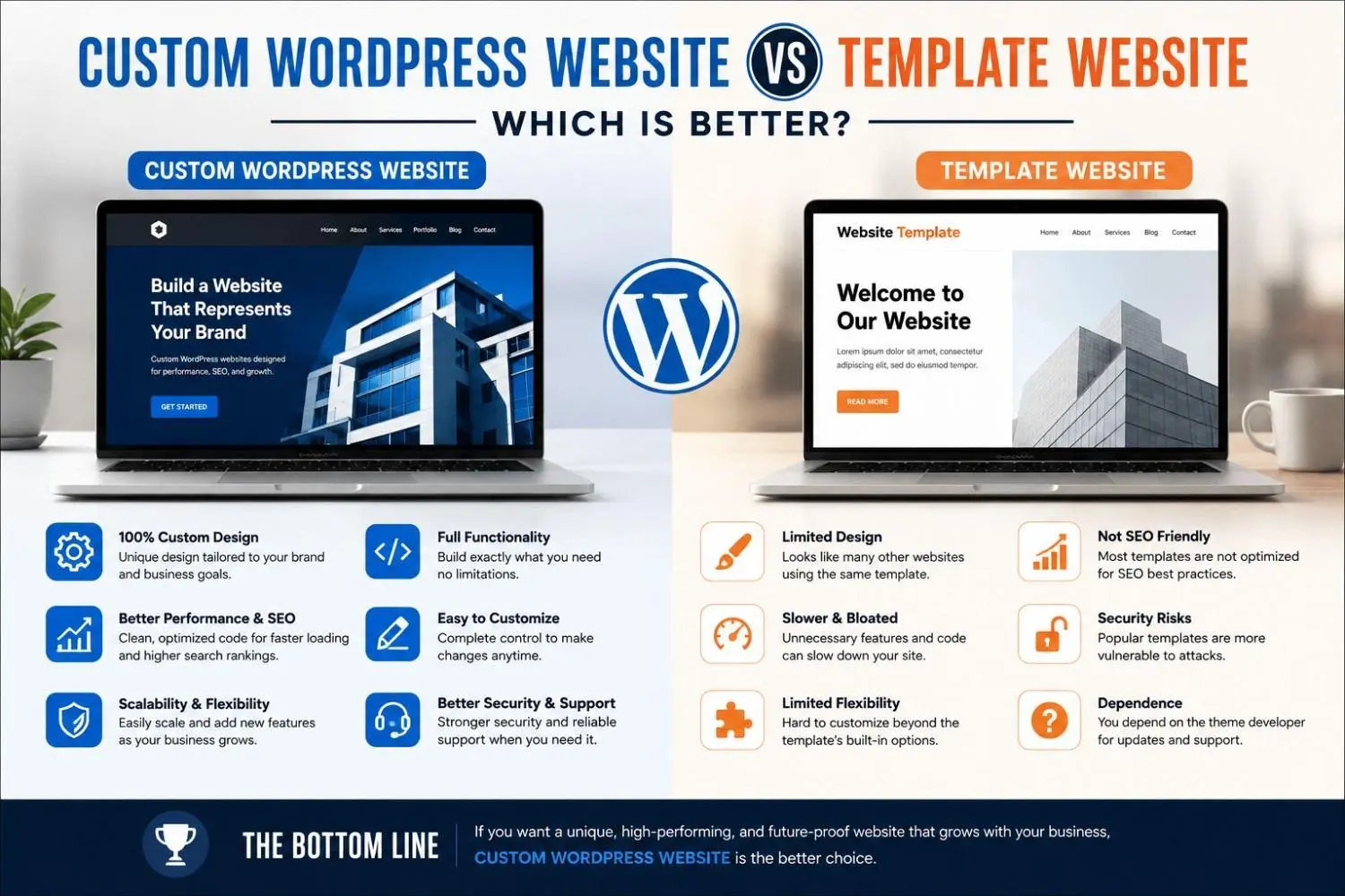 custom WordPress website